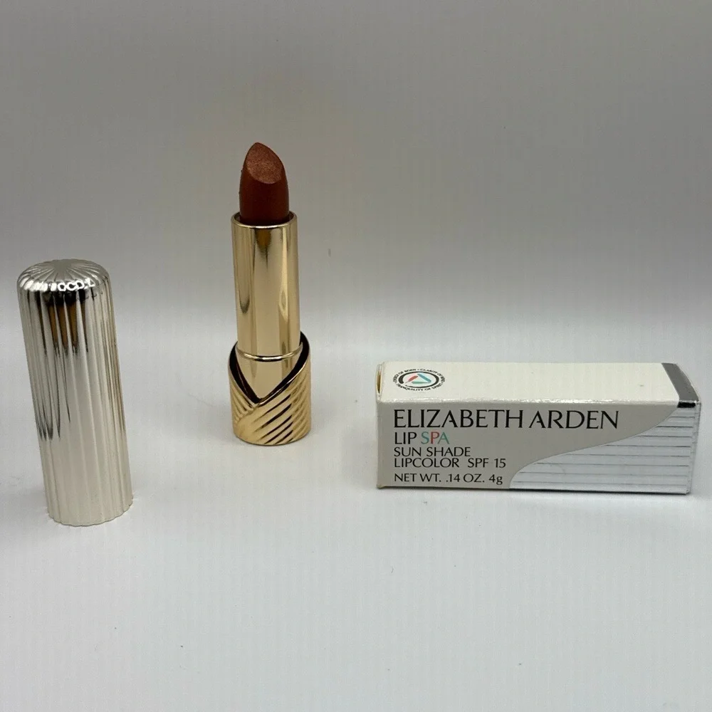 HTF NIB NOS Elizabeth Arden Lip SPA Sun Shade‎ Lip Color SPF 15 #92 Coral Reef